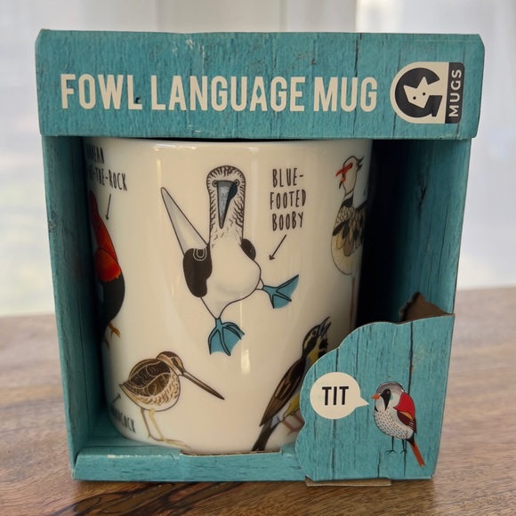 Other - Fowl Language Mug NIB